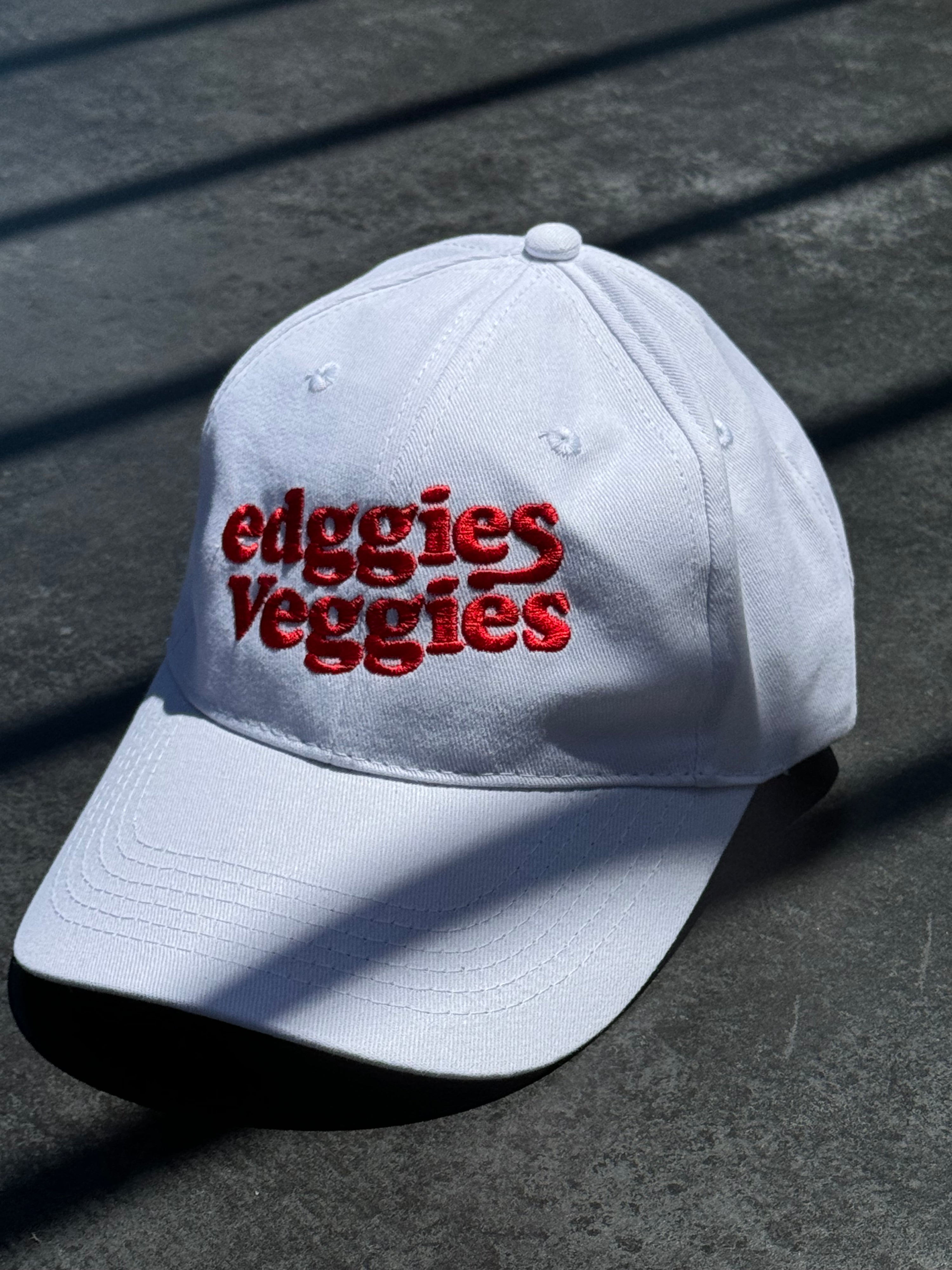 clean, classic, front of the edggies veggies hat